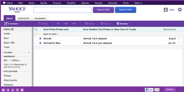 Yahoo Email For Mac